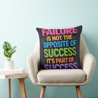 Success Mindset Motivational Quote Pillow Kissen