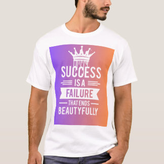 Success Mindset T - Shirt - Motivierend Zitat Shir