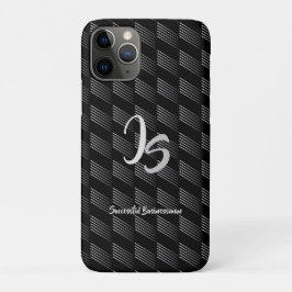 "Successman" Persönliches Silver Monogramm Case-Mate iPhone Hülle