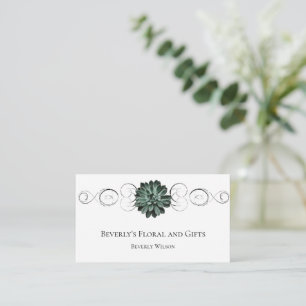 Succulare floral shop Business Card Visitenkarte