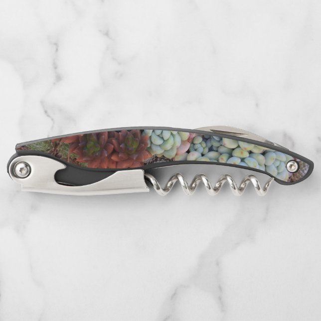 Succulen Galaxie-Korkenzieher Kellnermesser (Vorderseite)