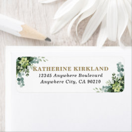 Succulent Eucalyptus Elegant Boho Greenerity Weddi