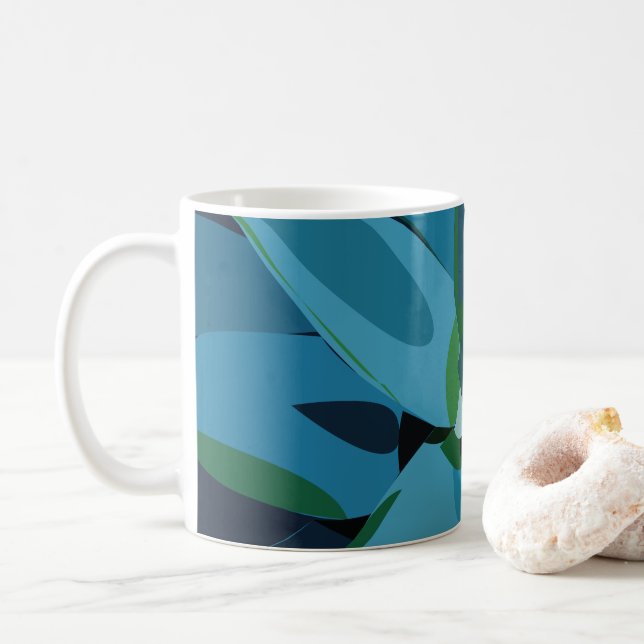 Succulents Blue Agave Cactus succulents Kaffeetasse