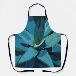 Succulents Blue Agave Cactus succulents Schürze