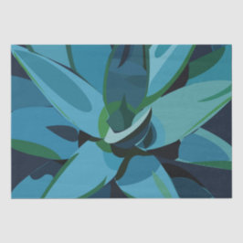 Succulents Blue Agave Cactus succulents Seidenpapier