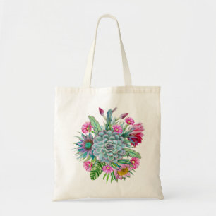 Succulents Echeveria Cactus Blume Tragetasche