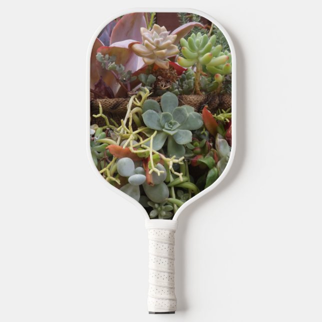 Succulents Pickleball Paddle (Vorderseite)