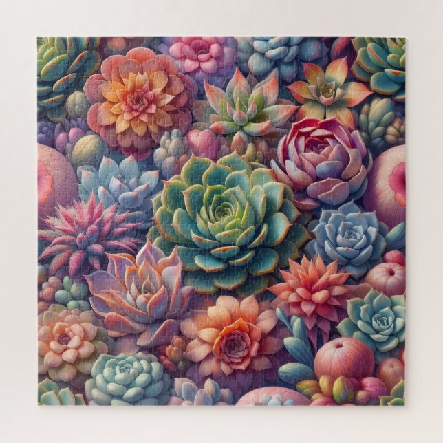 Succulents Puzzle (Vertikal)