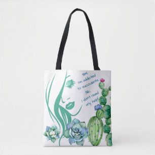 Succulents-Taschen-Tasche