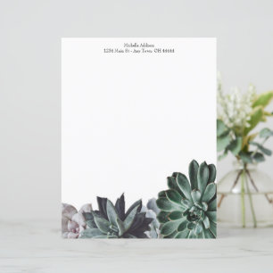 Succulous Personalisiert Paper Sheet