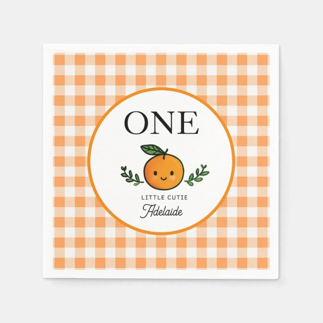 Such a Cutie Birthday Paper Napkin Serviette (Vorderseite)