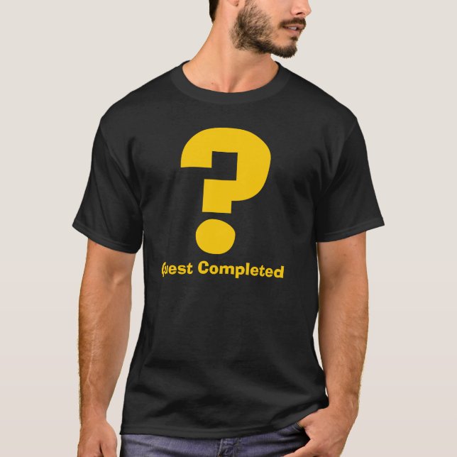? , Suche abgeschlossen T-Shirt (Vorderseite)