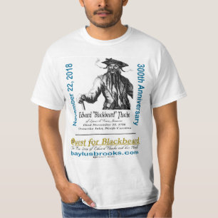Suche-Abnutzung 300. Edward "Blackbeard" Thache T-Shirt
