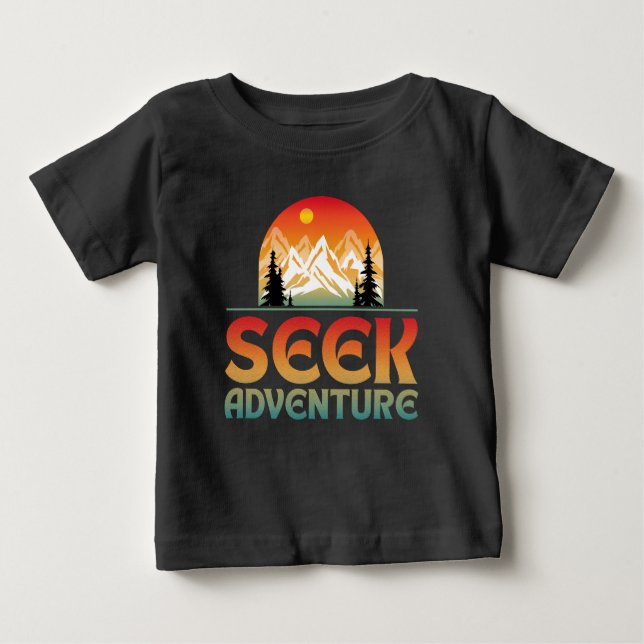 SUCHE BABY T-SHIRT (Vorderseite)