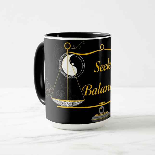 Suche Balance Harmonie Tasse (Vorderseite Links)