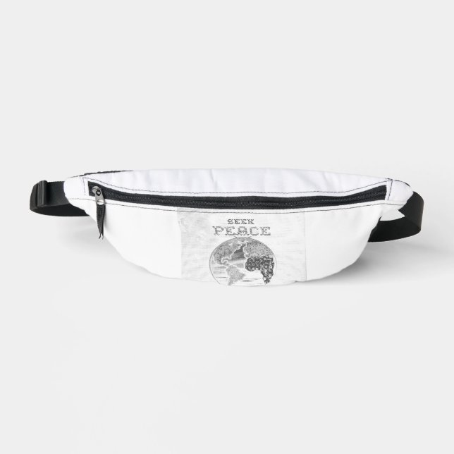 Suche Frieden Bibel Bauchtasche (Vorderseite)