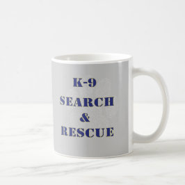 Suche K9 und Rettung Kaffeetasse