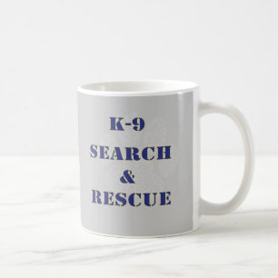 Suche K9 und Rettung Kaffeetasse