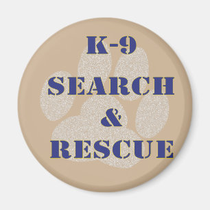 Suche K9 und Rettung Magnet