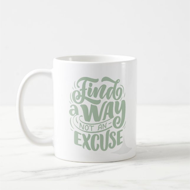 Suche nach einer Ausrede Kaffeetasse (Links)