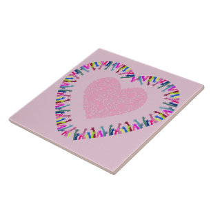 Suche nach Liebe Fliese