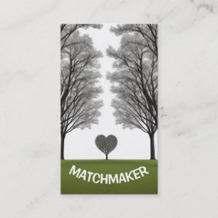 Suche nach Liebe Matchmaker Visitenkarte