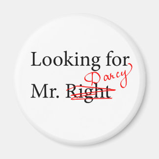 Suche nach Mr. Darcy Magnet