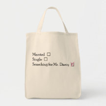 Suche nach Mr. Darcy Tote Bag