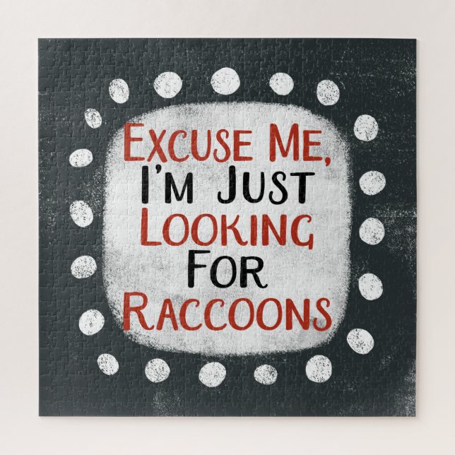 Suche nach Raccoons Jigsaw Puzzle (Vertikal)