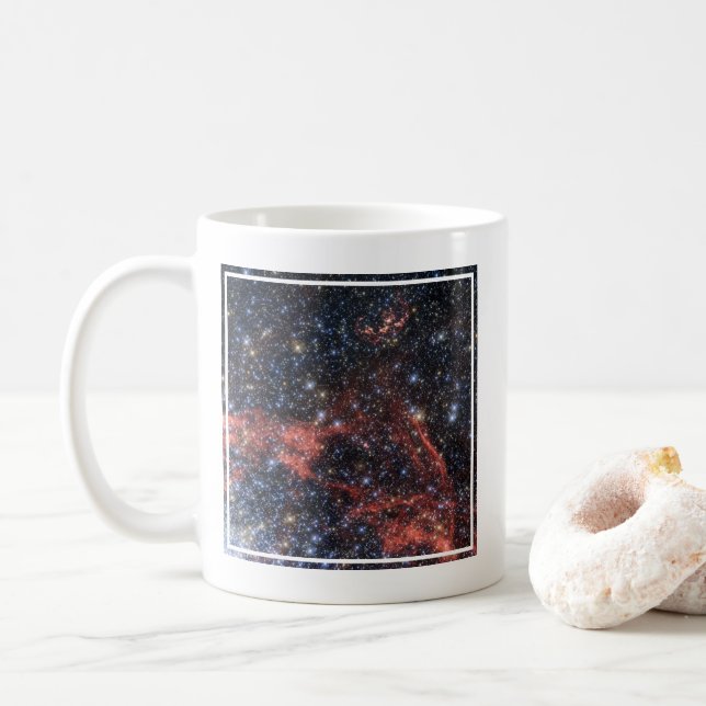 Suche nach Stellar Survivor der Supernova-Explosio Kaffeetasse (Mit Donut)