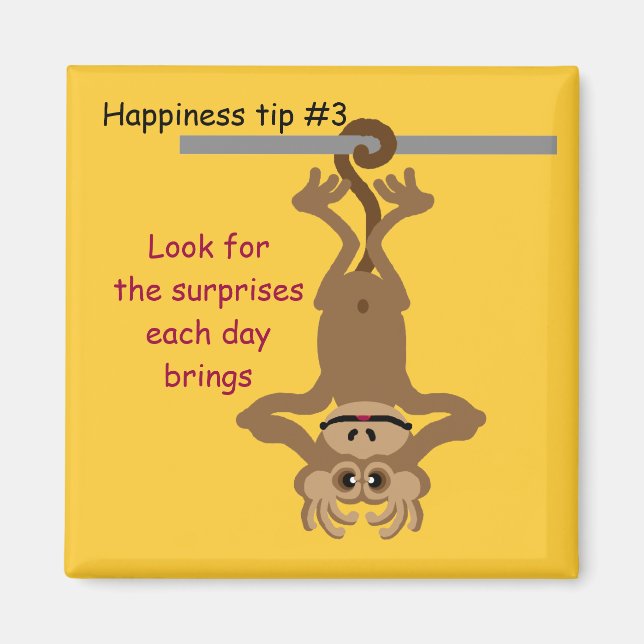 Suche nach Überraschungen Magnet (Vorne)