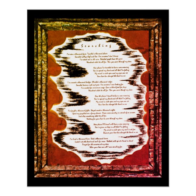 Suche Poster (Vorderseite)