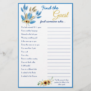 Suchen Sie den Flyer der Game Card Guest Bridal