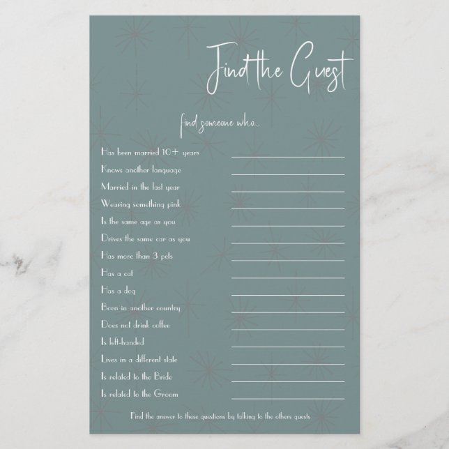 Suchen Sie den Game Card Flyer (Vorne)