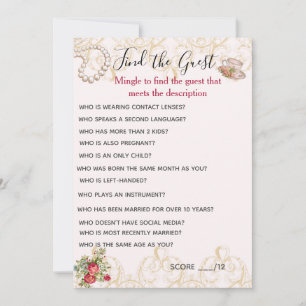 Suchen Sie den Gast Einladung