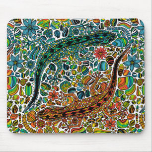 Suchen Sie die Geckos Mousepad