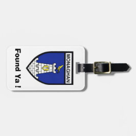 Suchen Sie die Personalisierte Monagh Landkreis ID Gepäckanhänger