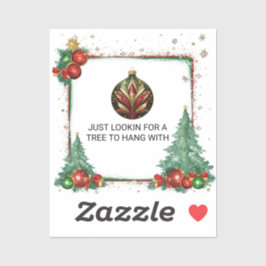 Suchen Sie einfach nach einem Baum, mit dem Sie si Aufkleber