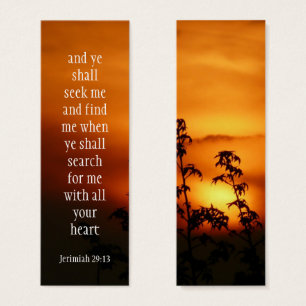 Suchen Sie GOTT und finden Sie IHN Jerimiah 29:13