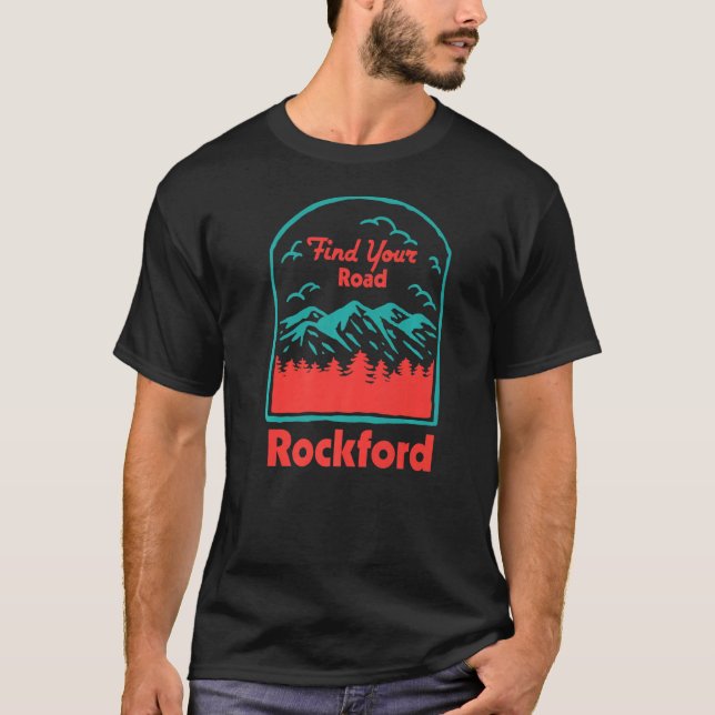 Suchen Sie Ihr Road Camping Redewendungen Campingz T-Shirt (Vorderseite)