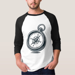Suchen Sie Ihren Weg - Compass Explorer-T-Shirt T-Shirt