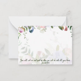 Suchen Sie mein Herz mit Ihrem ganzen Herz, rosa u Mitteilungskarte