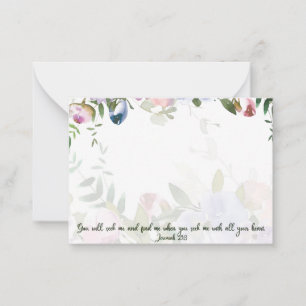 Suchen Sie mein Herz mit Ihrem ganzen Herz, rosa u Mitteilungskarte