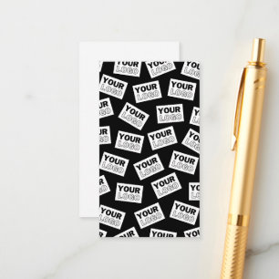 Suchen Sie nach Ihrem Logo oder nach einem beliebi Begleitkarte