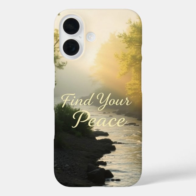 Suchen Sie Ruhe Case-Mate iPhone Hülle (Rückseite)
