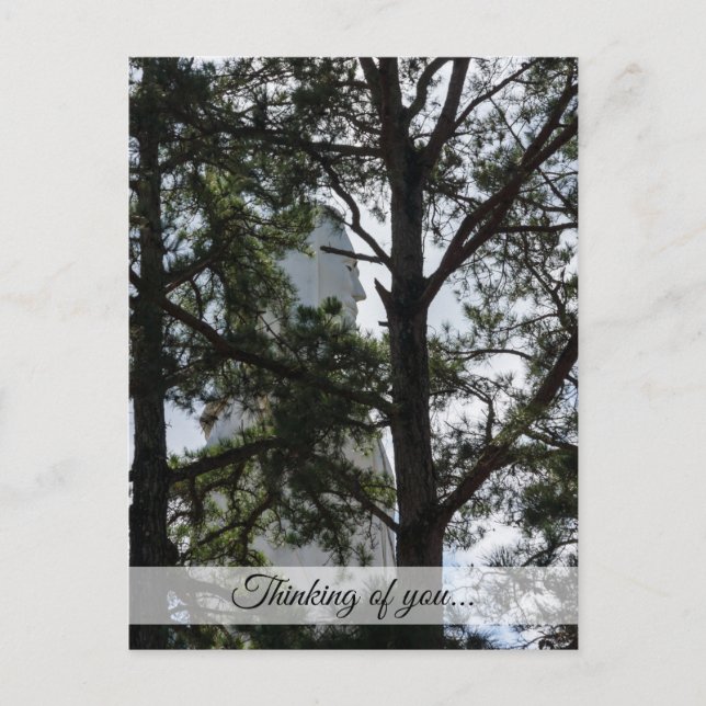 Suchen und Sie werden das Denken über Ihre Postkar Postkarte (Vorderseite)