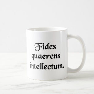 Suchendes Verständnis des Glaubens Tasse
