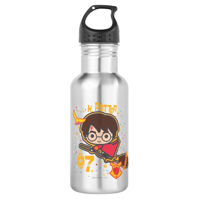 Sucher Cartoon-Harry Potter Quidditch Trinkflasche (Vorderseite)