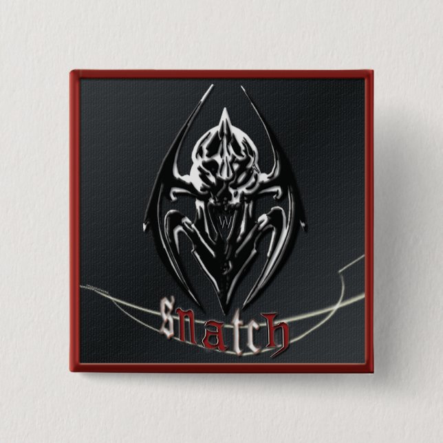 SUCHER-GRAFISCHER THEMA-KNOPF BUTTON (Vorderseite)