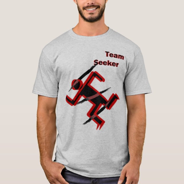 Sucher-Team-T-Shirt T-Shirt (Vorderseite)